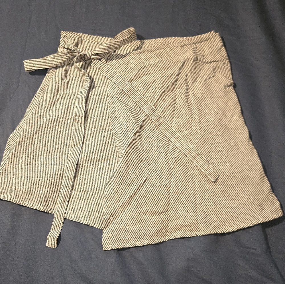 Urban Outfitters Striped Wrap Skirt